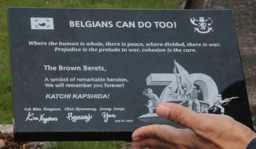 Belgians can do too 21 juli 2021 The Brown Berets